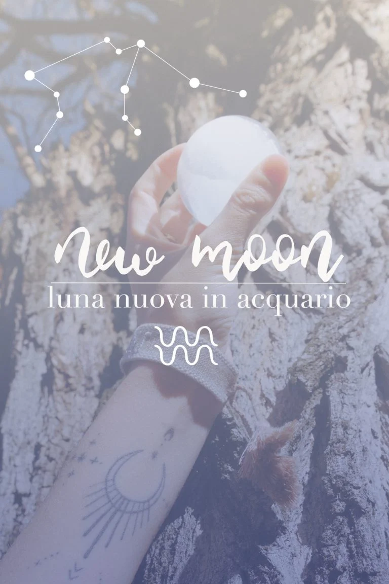 luna nuova in acquario di febbraio 2022