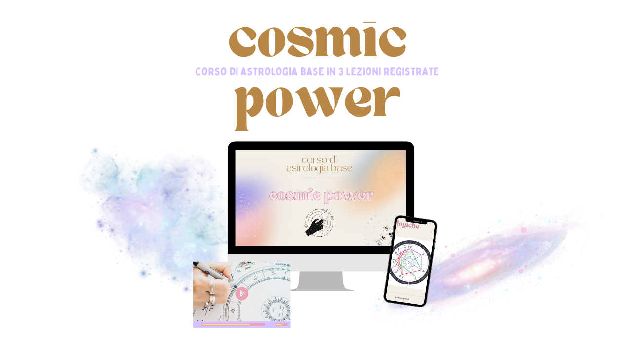 cosmic power, corso base di astrologia